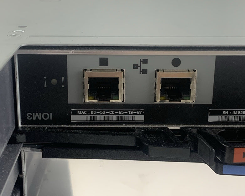 NetApp DS4243 NAJ‑0801 4U 24‑Bay Disk Shelf Chassis 2x IOM3 4x PSUs No HDDs