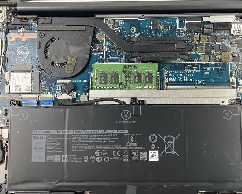 Dell Latitude 7400 14" i5-8365U 1.60 GHz 8 GB RAM No SSD/OS/AC