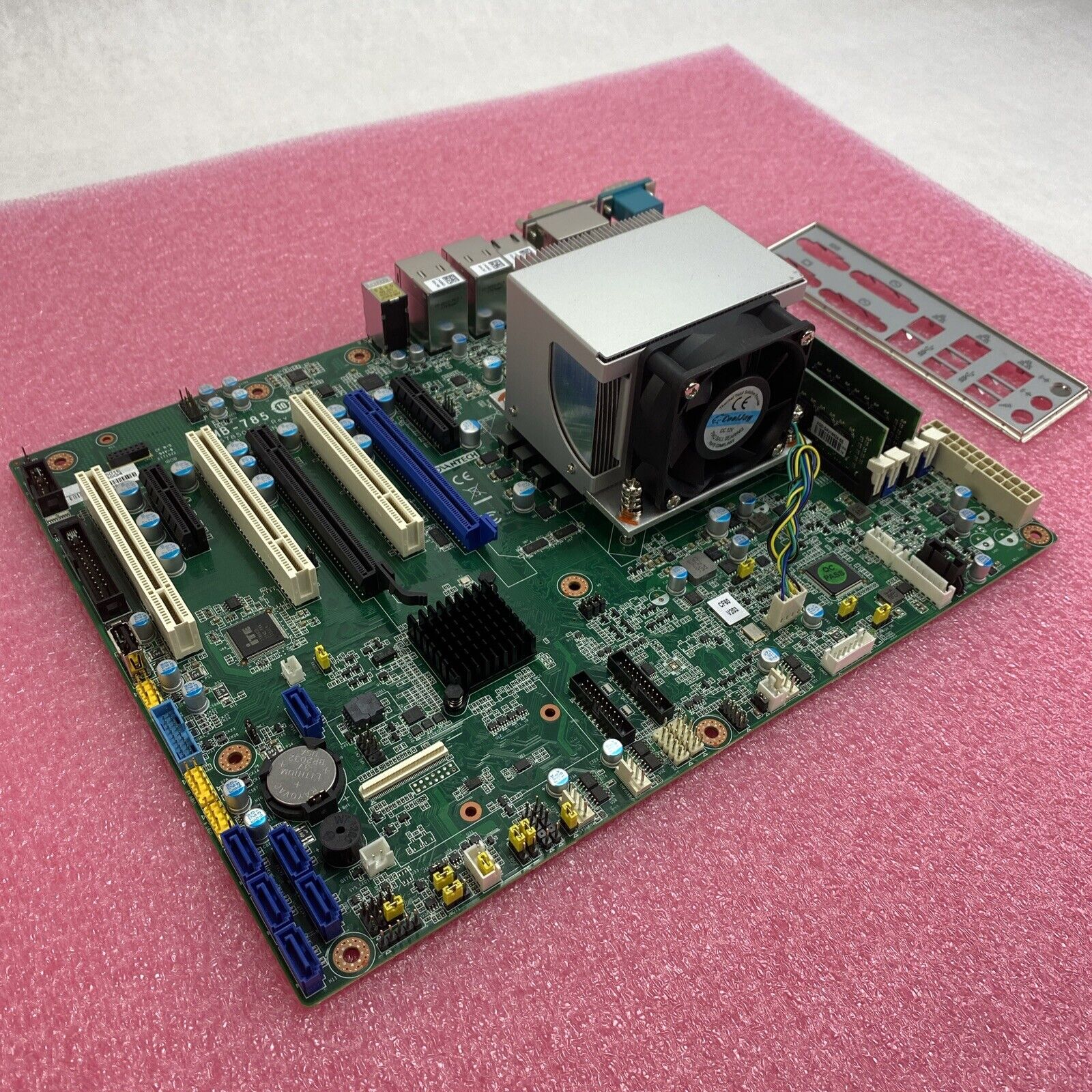 Advantech ASMB-785 Motherboard Intel Core i5-6500 3.2GHz 32GB RAM w/Shield