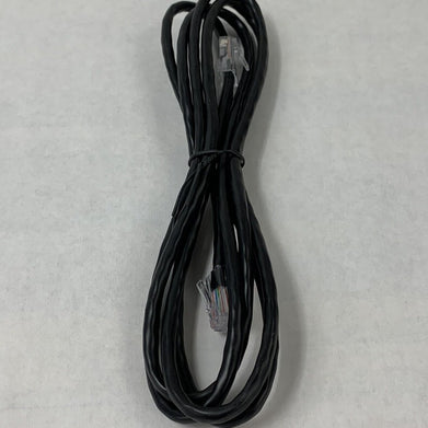 Unbranded RJ-45 Ethernet Cable Black 6 Ft (Lot of 4)