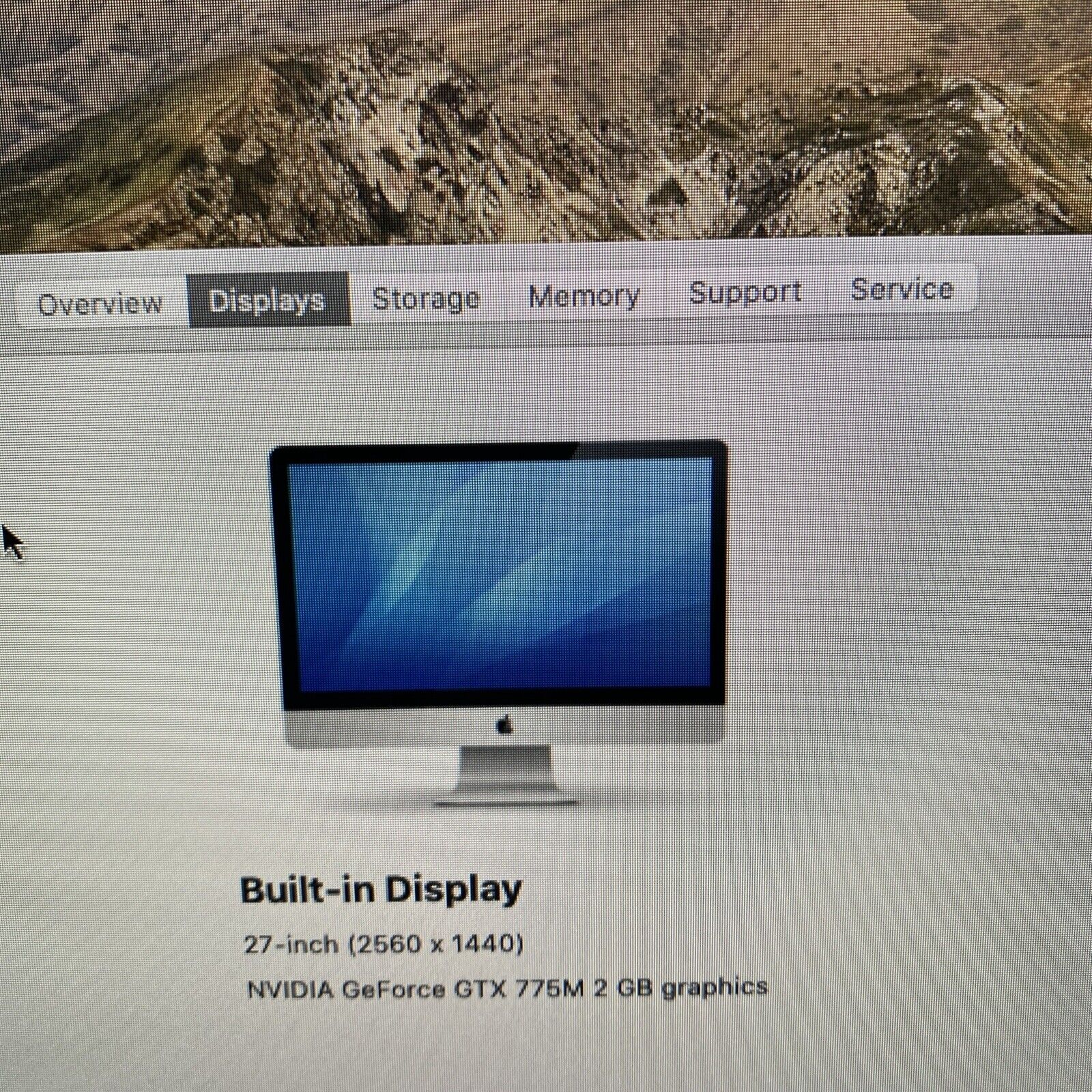 Apple A1419 iMac 2013 27" 1440p 3.4GHz Core i5 32GB RAM 1TB HDD os10.15 GTX775M
