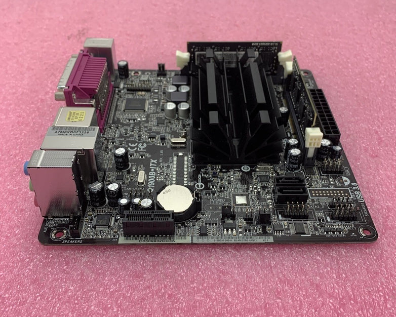 ASRock Q1900B-ITX Motherboard Celeron J1900 1.99GHz 4GB RAM 2 Sticks w/ Shield