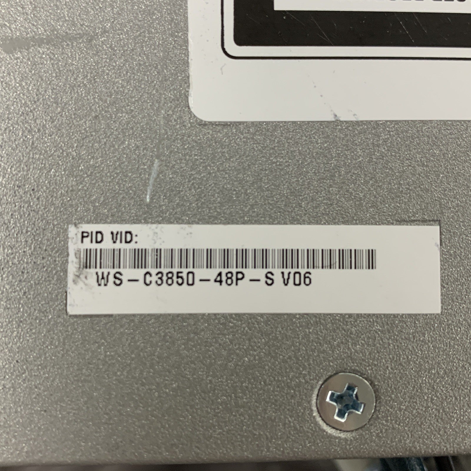 Cisco WS-C3850-48P-S 48 Port POE+  Tested Reset Gigabit Switch 1x Power Supply