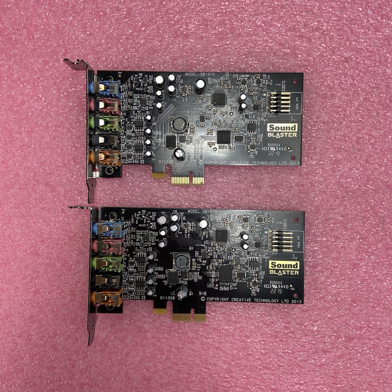 Creative Labs Sound Blaster SB1570 PCIe Audio Card Lot of 25