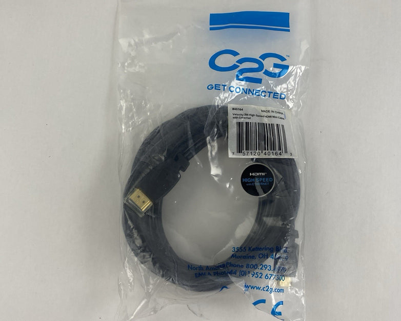 C2G 40164 Velocity 3M High Speed Mini HDMI Cable w/ Ethernet Lot of 7