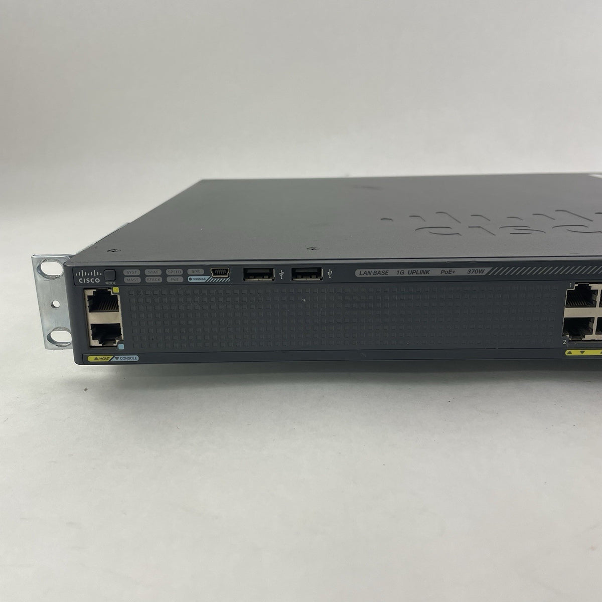 Cisco WS-C2960X-24PS-L  V01 48-Port PoE+ Switch Tested and Reset4