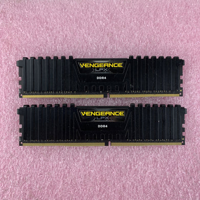 Corsair Vengeance CMK16GX4M4A2666C16 LPX Series 16 GB PC4 DDR4-2666MHz Lot of 2