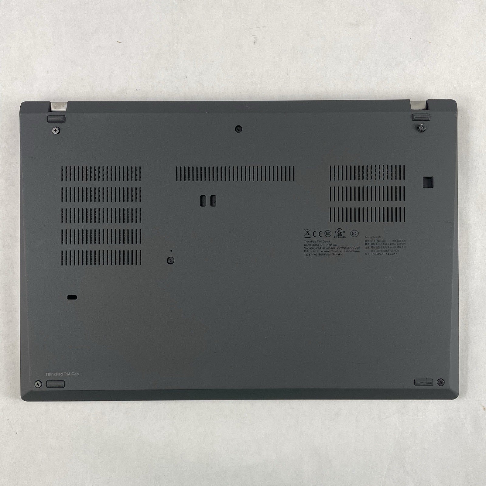 Lenovo ThinkPad T14 Gen1 14" i5-10210U 1.60 GHz 16 GB RAM No SSD/OS/AC/Batt14