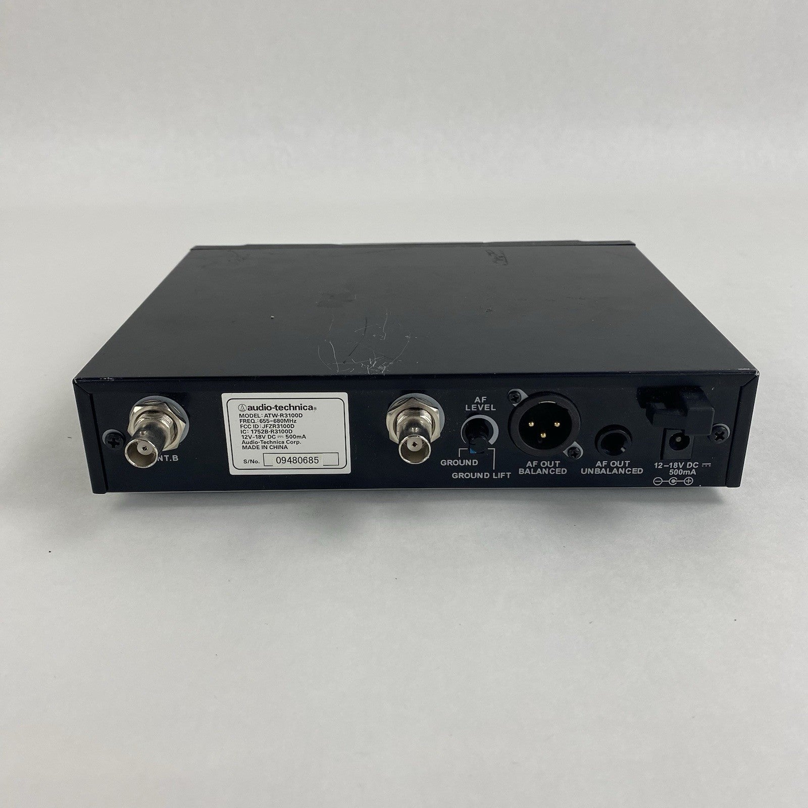 Audio-technica ATW-R3100D UHF Synthesized Deiversity Receiver Untested7