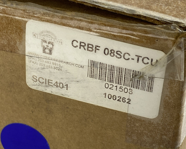 Cyber Research CRBF 08SC-TCU CYRAQ 8 High Resolution 8" LCD Touch Monitor - READ