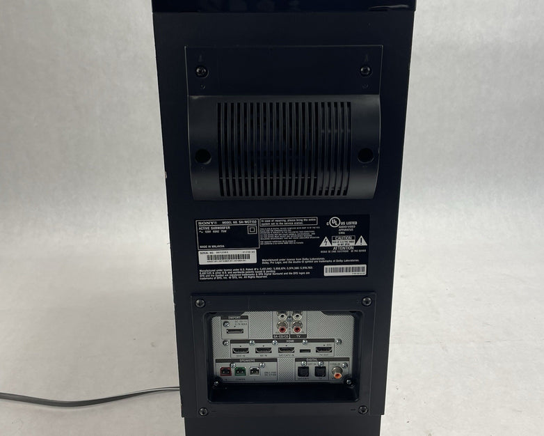 Sony SA-WCT150 Active Subwoofer Only Black Home Theater System Hub HT-CT150 75W