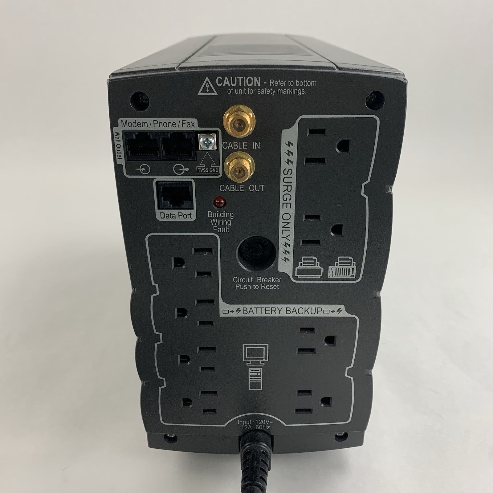 APC BX900R Back-UPS XS 900 Uninterruptible Power Supply No Batteries Tested4