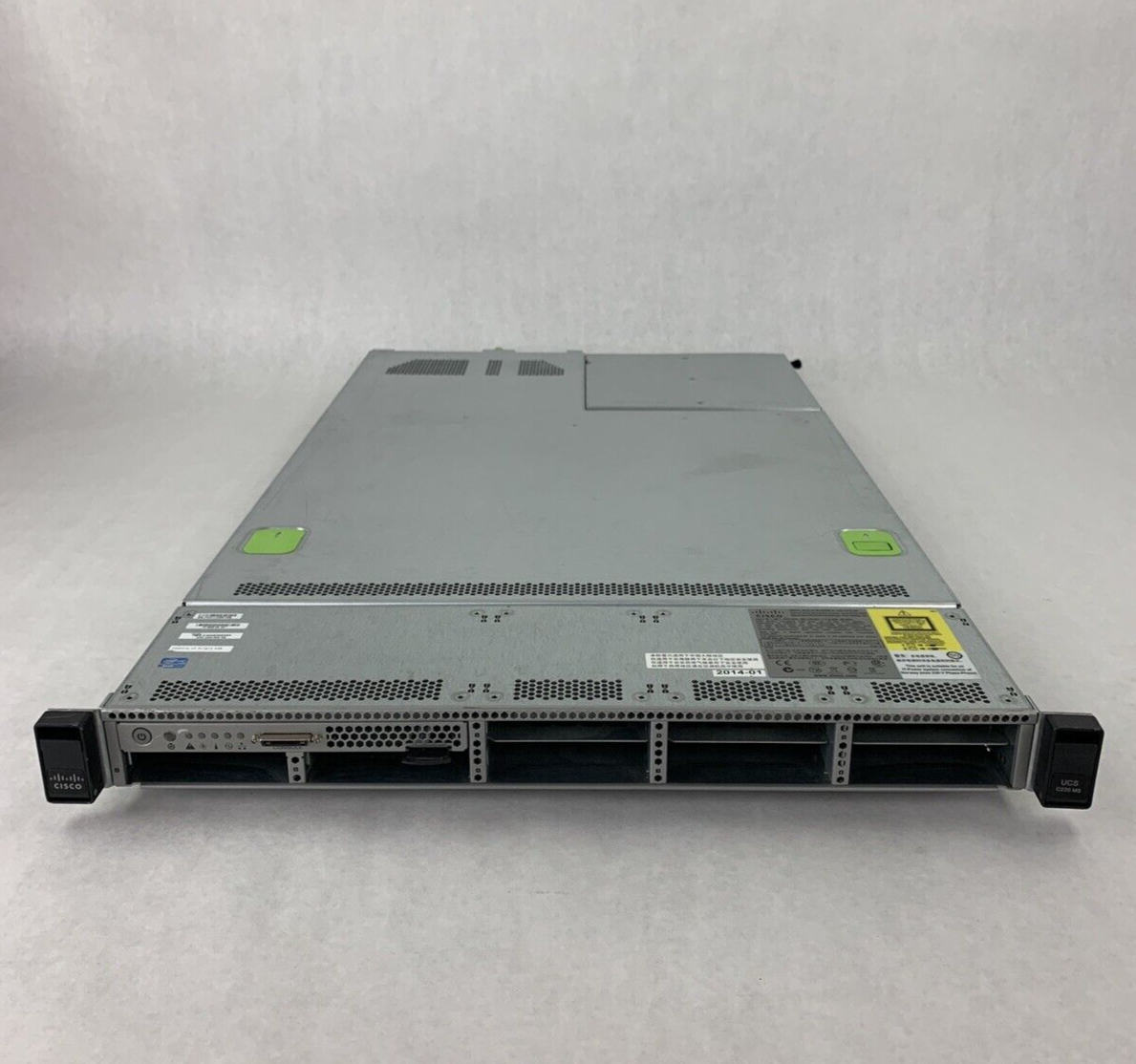 Cisco UCS C220 M3 2x Intel Xeon E5-2670V2 2.5 GHz 128 GB RAM Ho HDD No OS