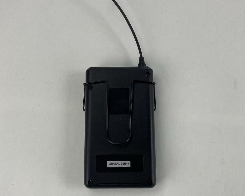 Musysic UHF Bodypack transmitter No Microphone Lot of 3