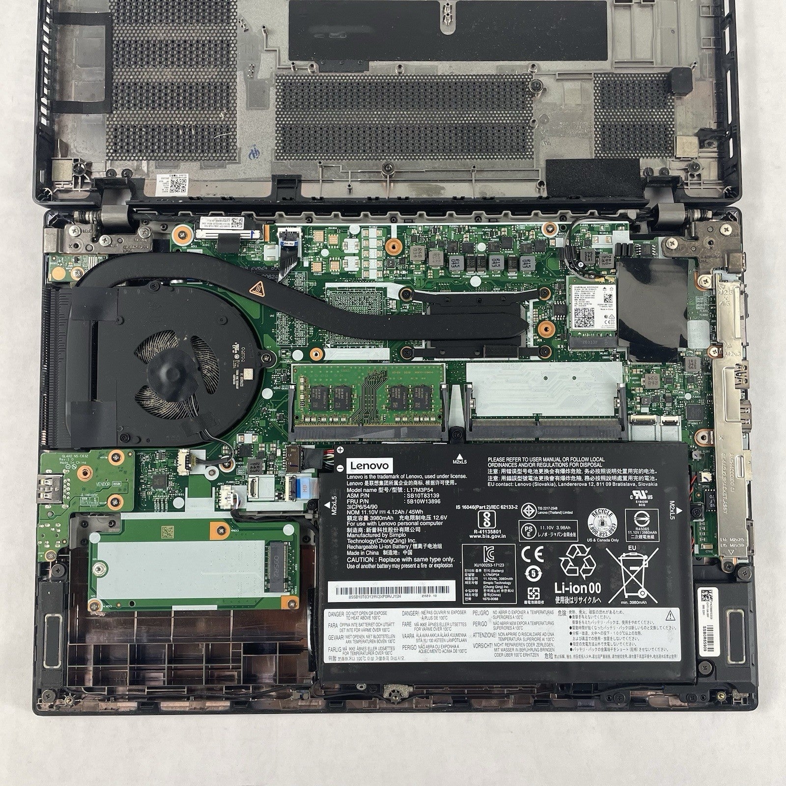 Lenovo ThinkPad L14 Gen 1 14" i5-10210U 1.60 GHz 8 GB RAM No SSD/OS/AC16