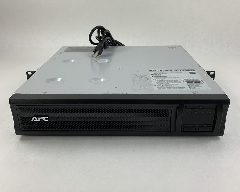 APC SmartUPS SMT1500RM2U 2U Rack Mount Tested w/ Network Card No Battery