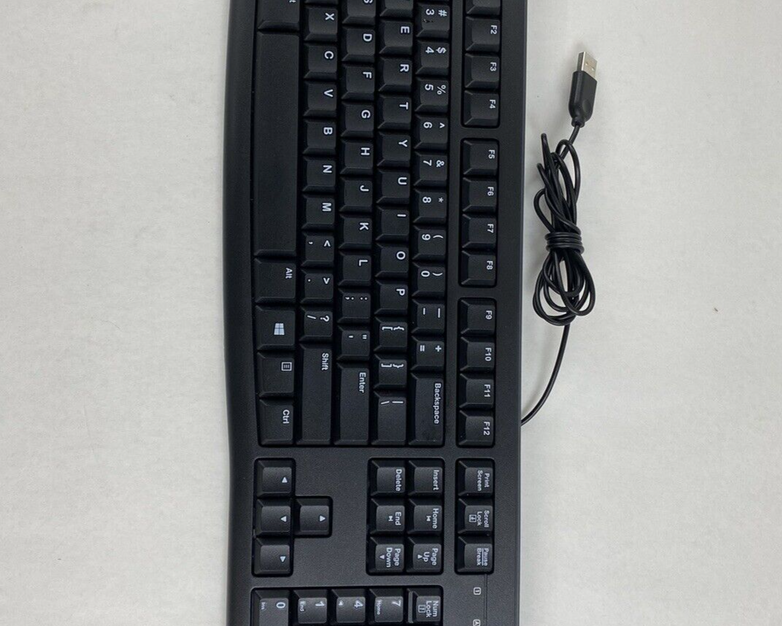 Logitech K120 YU0036 USB Keyboard Tested Lot of 3