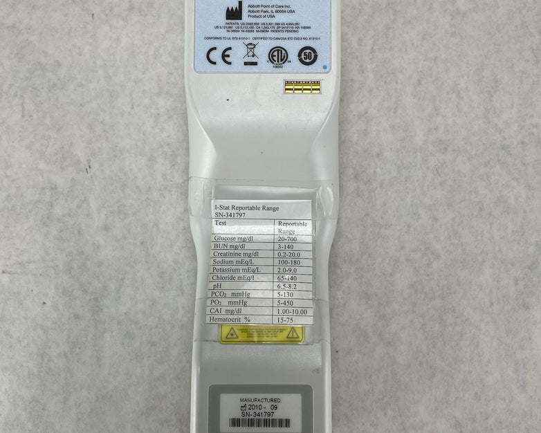 Abbott i-STAT 1 Wireless Clinical Blood Analyzer Untested