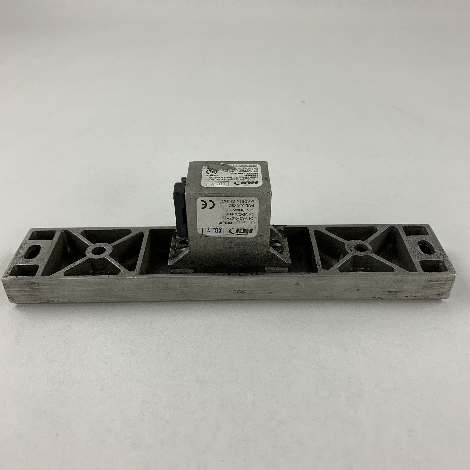 RCI 0161-08 0161x08x32D Stainless Steel Electric Strike Plate 24V AC/DC Used