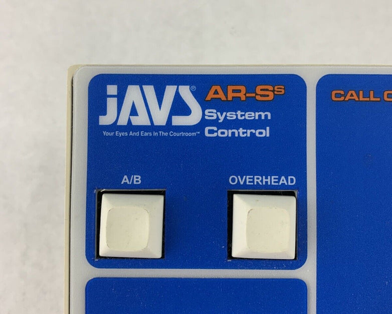 JAVS AR-Ss Call Control System Control Audio Interface
