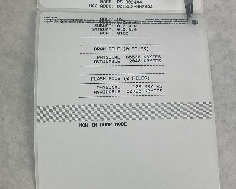 Brother TD-4420TN Thermal Label Printer For Parts Or Repair