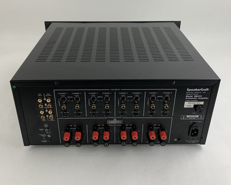 SpeakerCraft BB835 8-Channel Amplifier - Tested