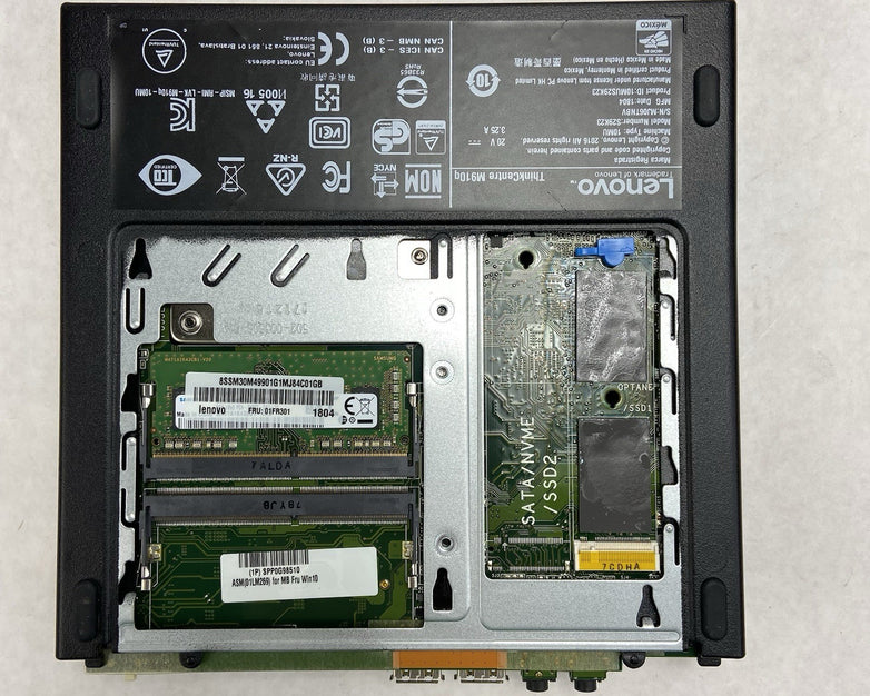 Lenovo ThinkCentre M910q Micro Intel Core i5-6500T 2.5GHz 8GB RAM No HDDOSAC
