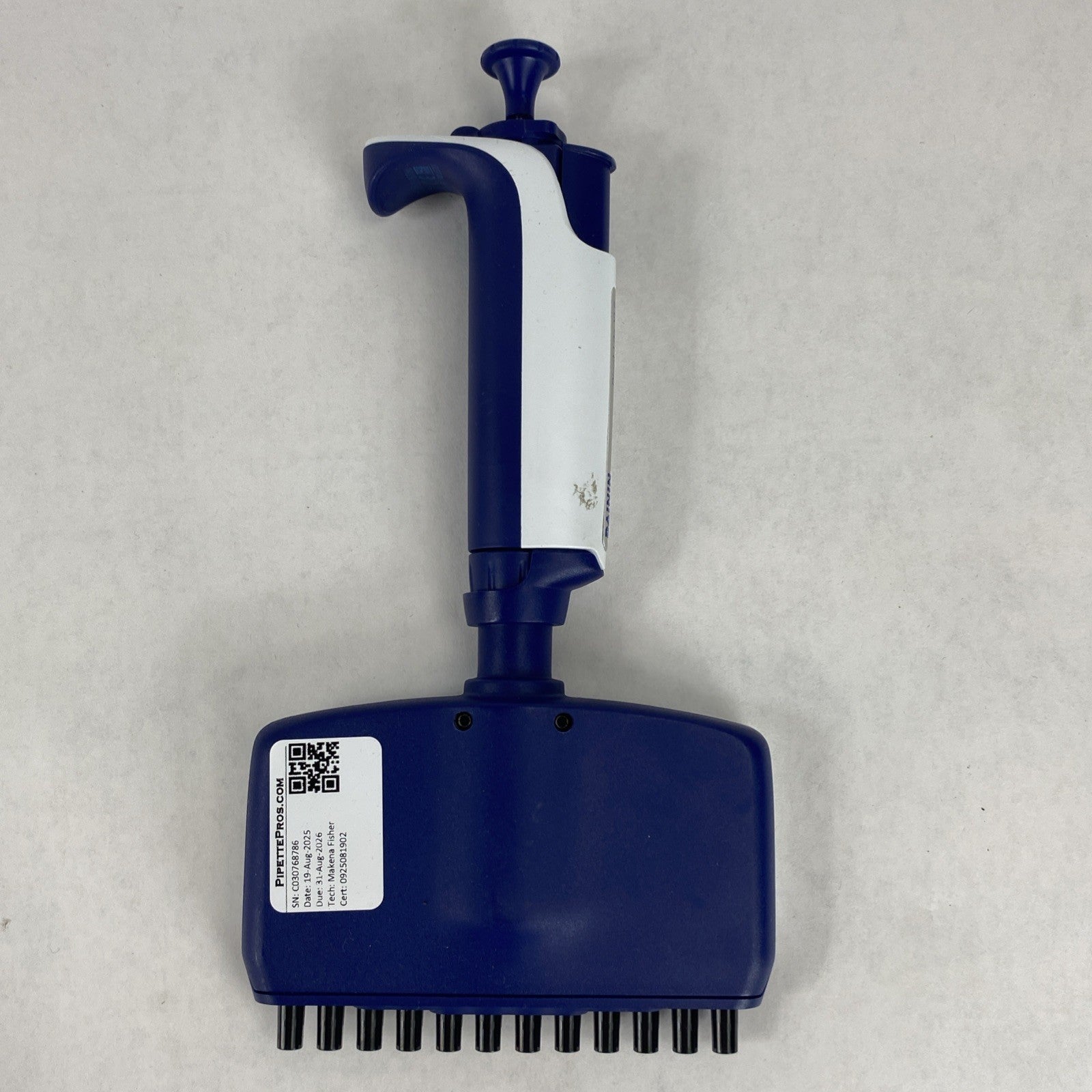 Rainin Pipet-Lite XLS L-200 8-Channel 20-200 µL LTS Pipette3