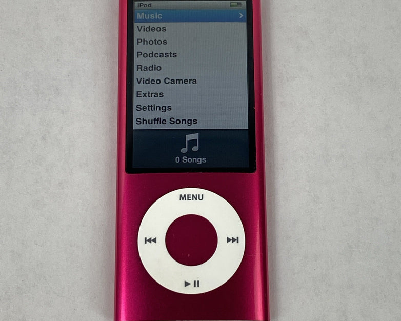 Apple iPod Nano 5th Gen A1320 8GB Pink Version 1.0.2