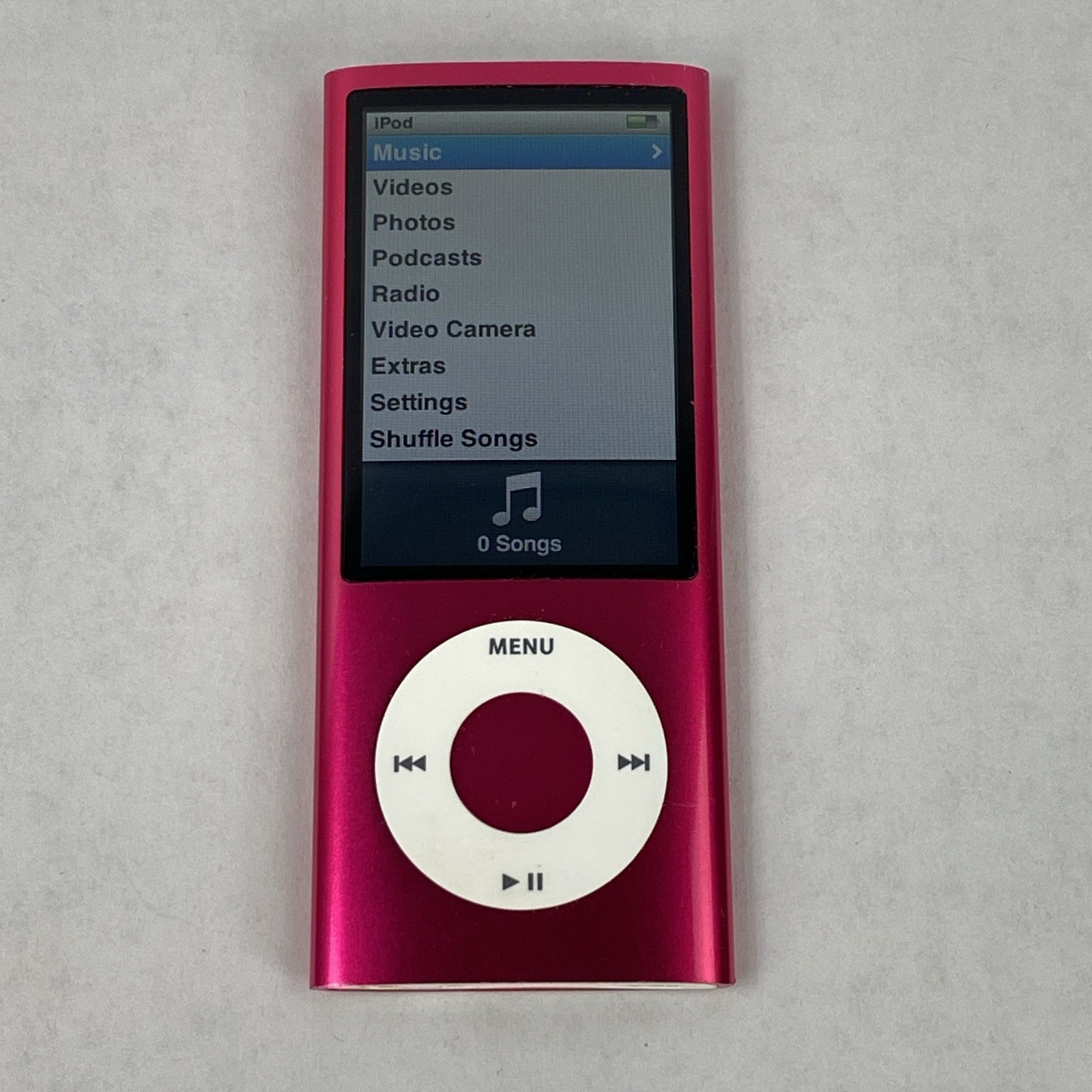 Apple iPod Nano 5th Gen A1320 8GB Pink Version 1.0.21