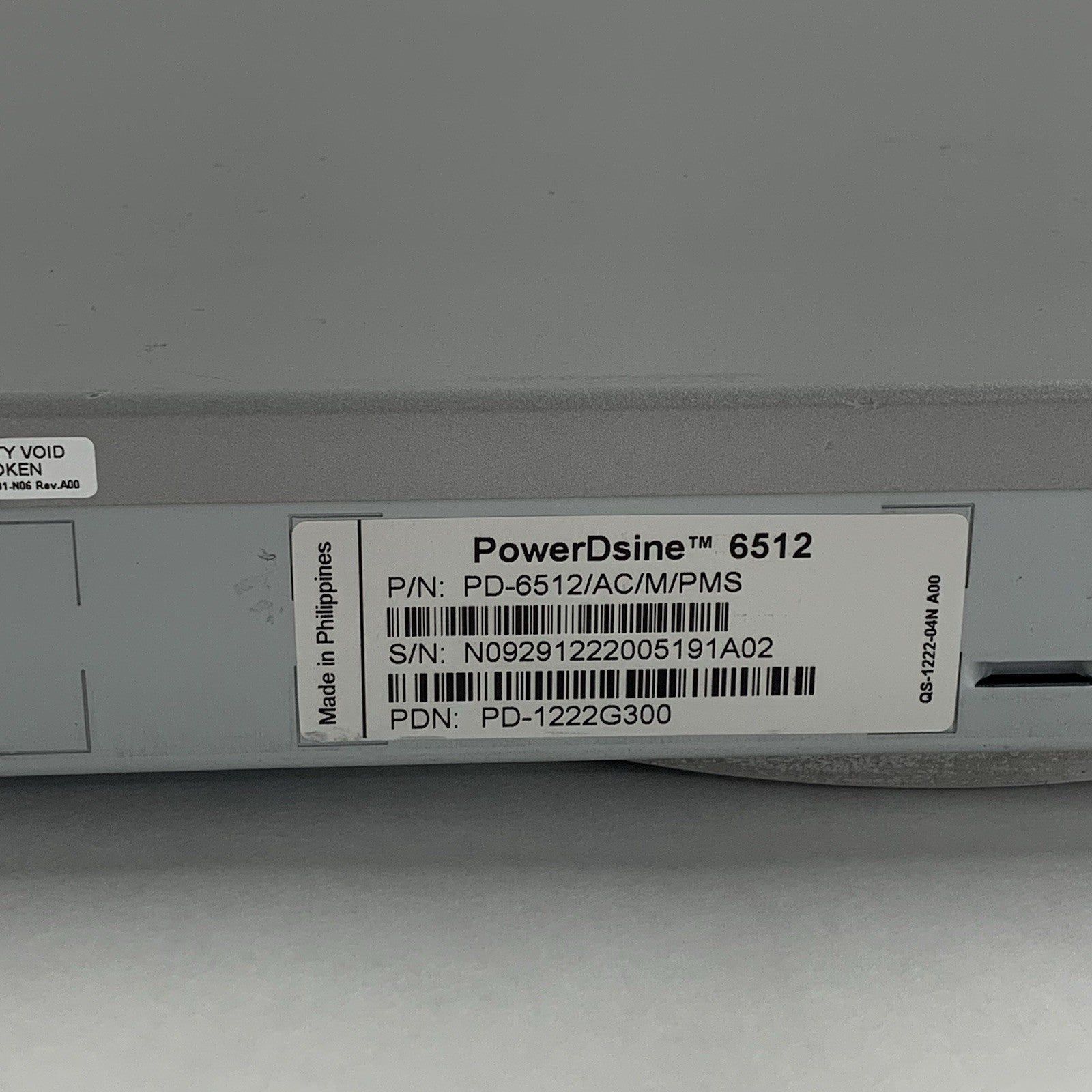 PowerDsine 6512 PD-6512/AC/M/PMS 12 Port 10/100 Managed Switch Missing Faceplate8