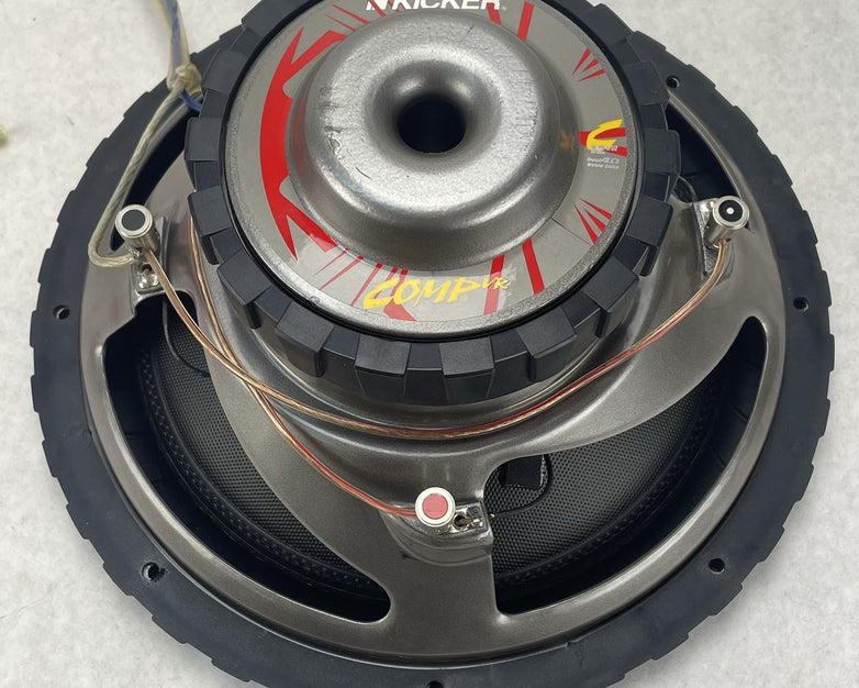 Kicker CVR Comp VR 12-Inch Subwoofer Speaker 2 Ohm or 4 Ohm Dual Voice Coil