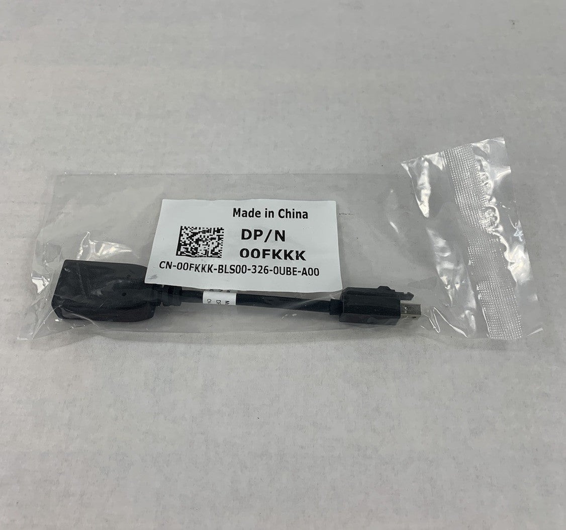 Dell 00FKKK Mini Displayport Male to Displayport Female Adapter Cable (Lot of 5)