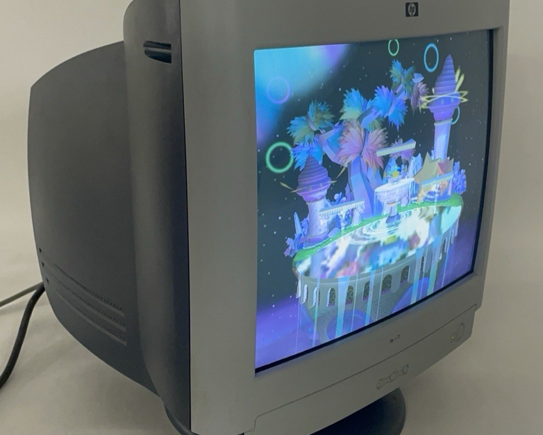 HP V72 P5303D PE1162U 16" CRT Monitor Tested Working