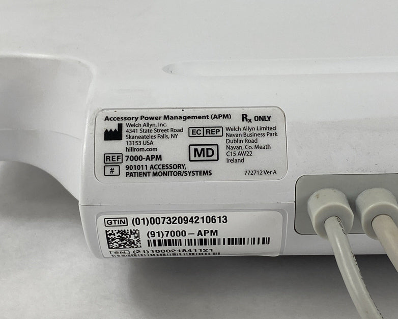 Welch Allyn 71WT Connex Spot Monitor w/ 7000-APM Accessory Power Management
