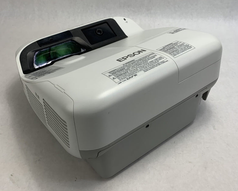 Epson BrightLink 595Wi H599A LCD Lamp Projector 2326 Lamp Hours - No Remote