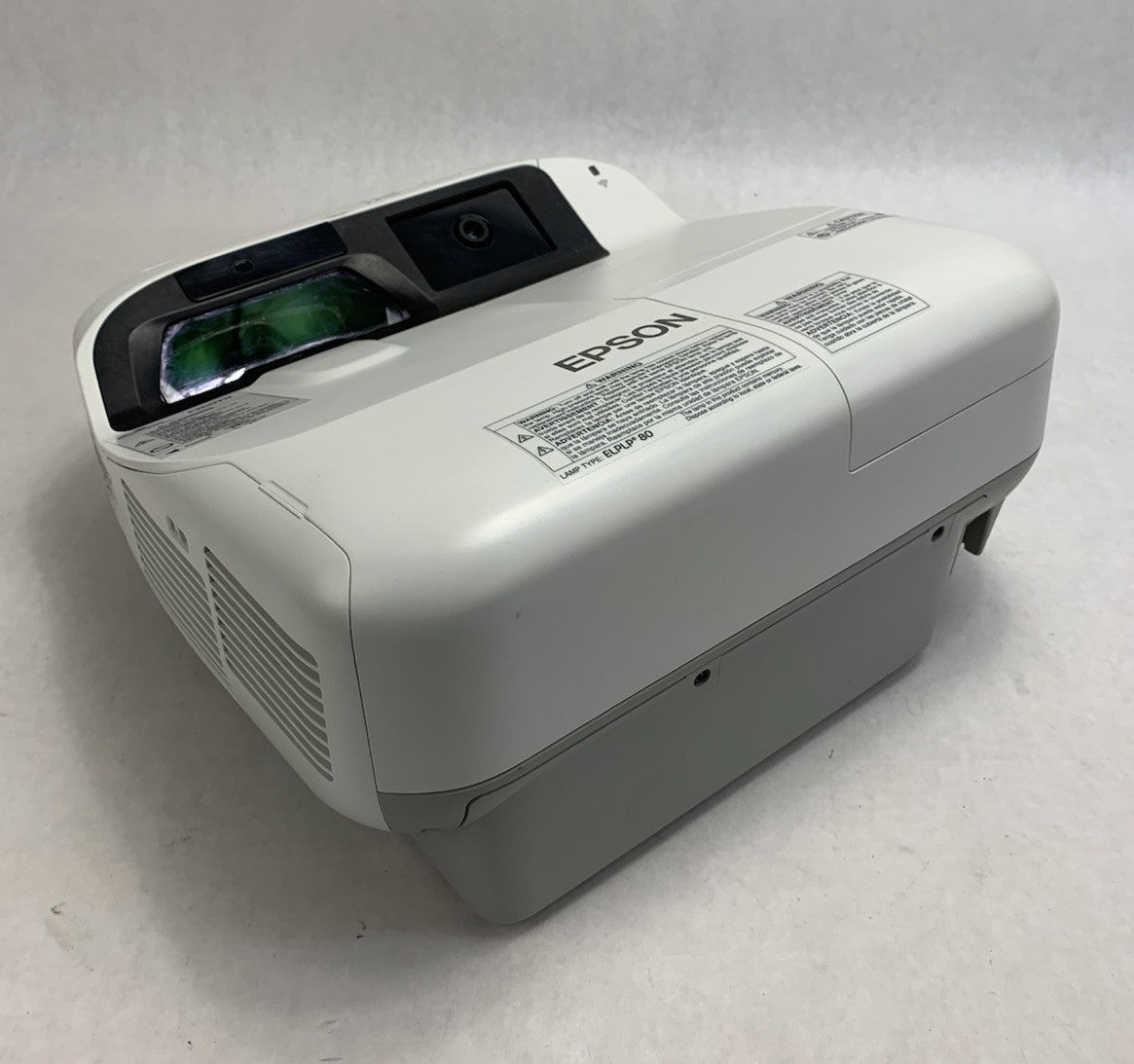 Epson BrightLink 595Wi H599A LCD Lamp Projector 2326 Lamp Hours - No Remote0