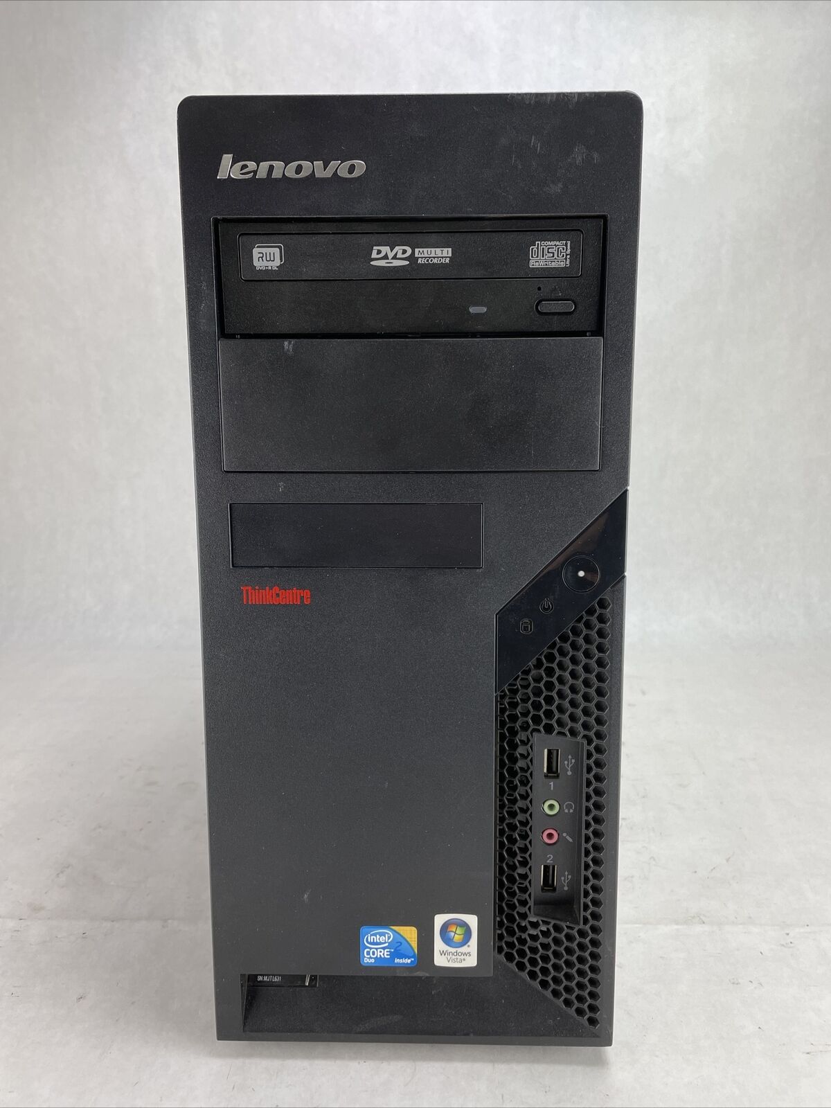 Lenovo ThinkCentre M58 MT Intel Core 2 Duo E7500 2.93GHz 4GB RAM No HDD No OS