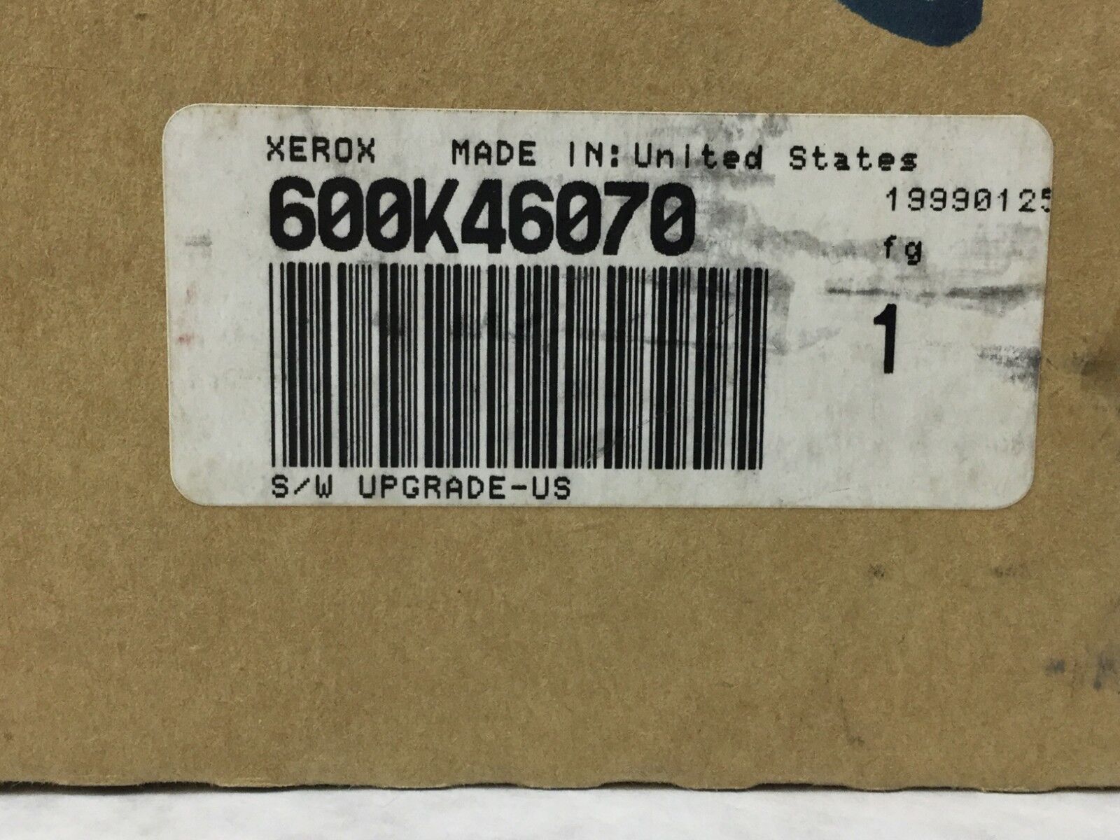 Genuine Xerox 600K46070 S / W Upgrade NEW in Sealed Box