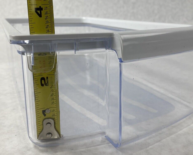 Maytag MSF22C2EXM01 Clear Refrigerator Fridge Door Bin Shelf Tray 14.25x6.25x3"