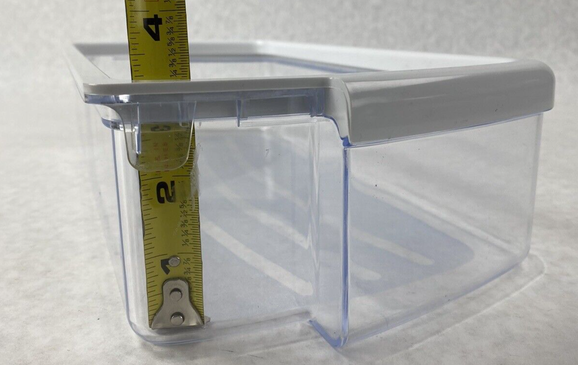 Maytag MSF22C2EXM01 Clear Refrigerator Fridge Door Bin Shelf Tray 14.25x6.25x3"