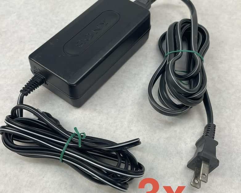 Sony AC-L10B OEM AC Adapter Lot of 3