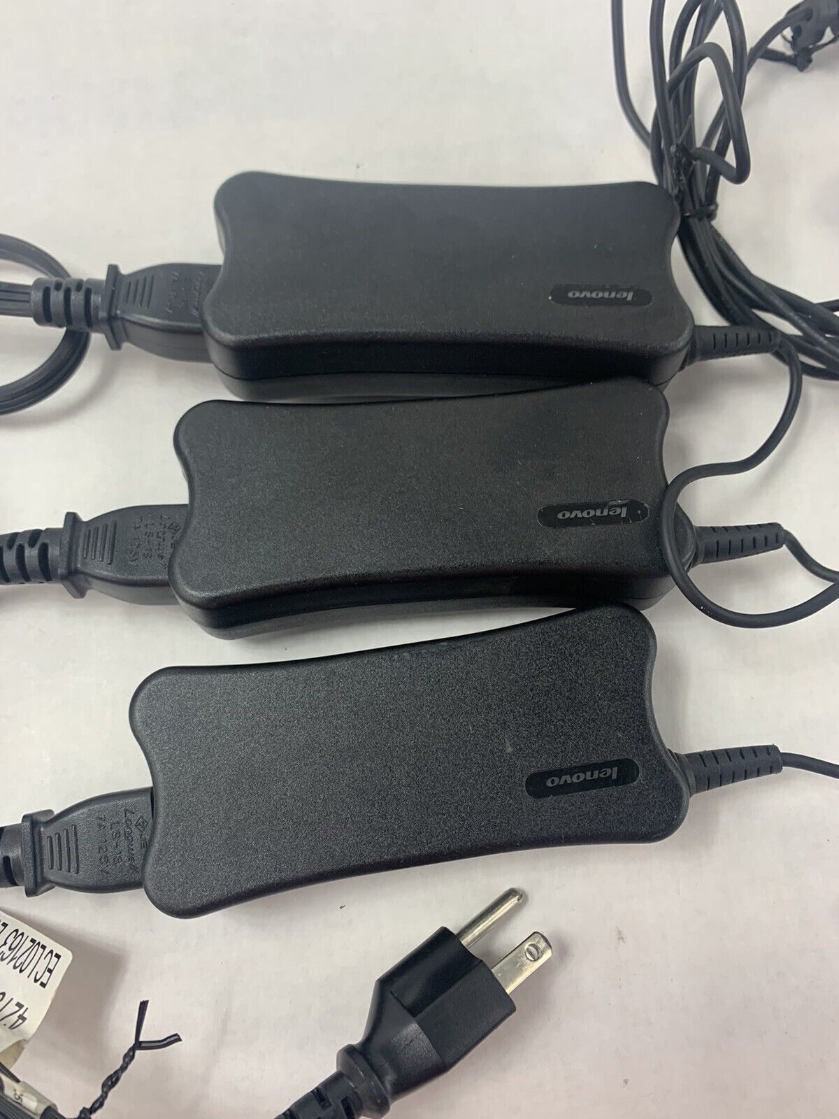 Lot 3 Lenovo ADP-65YB 65W 5.5x2.5mm AC Charger PA-1650-52LC