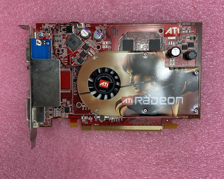 ATI Radeon X1600 Pro 109-A67631-12 512MB PCIe DVI VGA S-Video Graphics Card