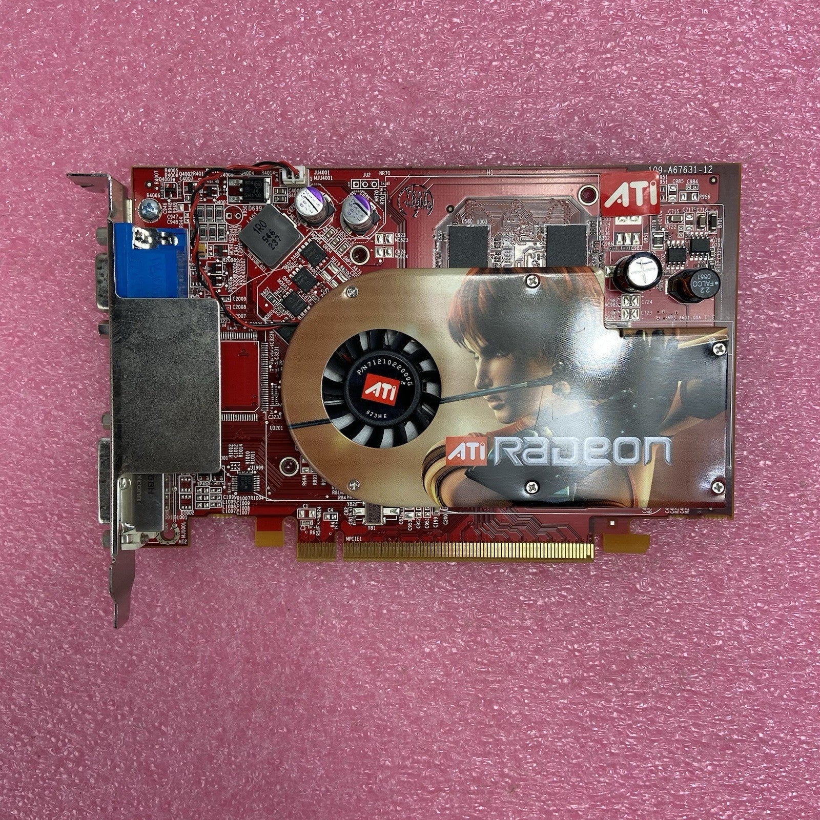 ATI Radeon X1600 Pro 109-A67631-12 512MB PCIe DVI VGA S-Video Graphics Card4