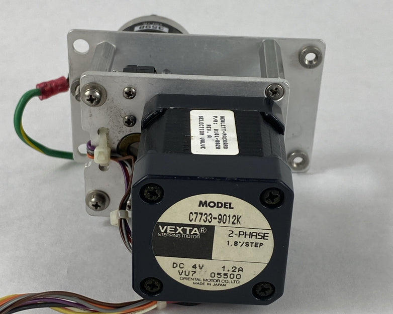 Rheodyne 7750E-030 6 Port Valve Oriental Motor C7733-9012K Vexta Stepping Motor