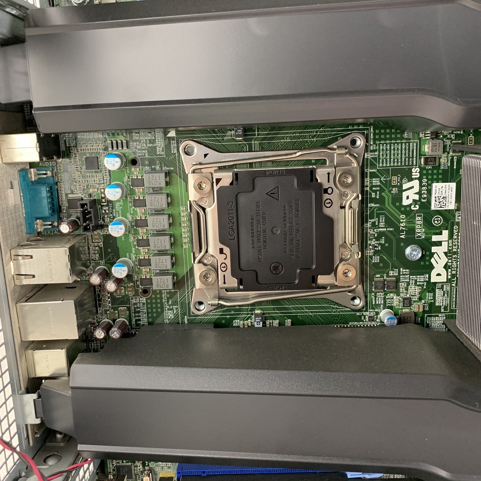 Dell Precision Tower 7910 Intel Xeon E5-2620V4 2.1 GHz 32 GB Ram No HDD No OS