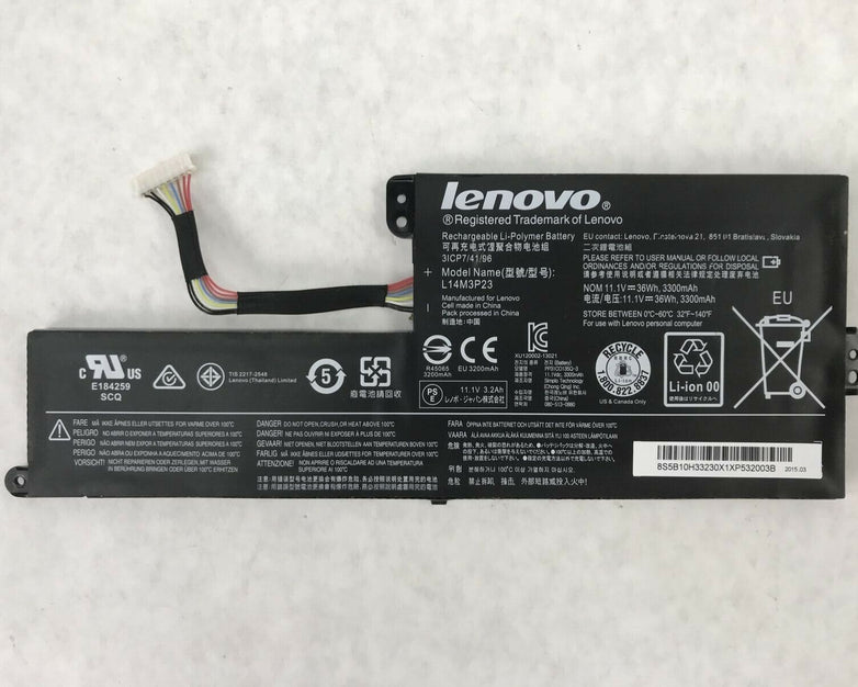 Lenovo Rechargeable Laptop Battery L14M3P23