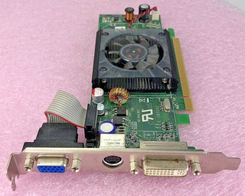 Asus ATI 0WX085 ad-rv610le Radeon HD2400 Pro 128MB VGA DVI GPU (Lot of 2)