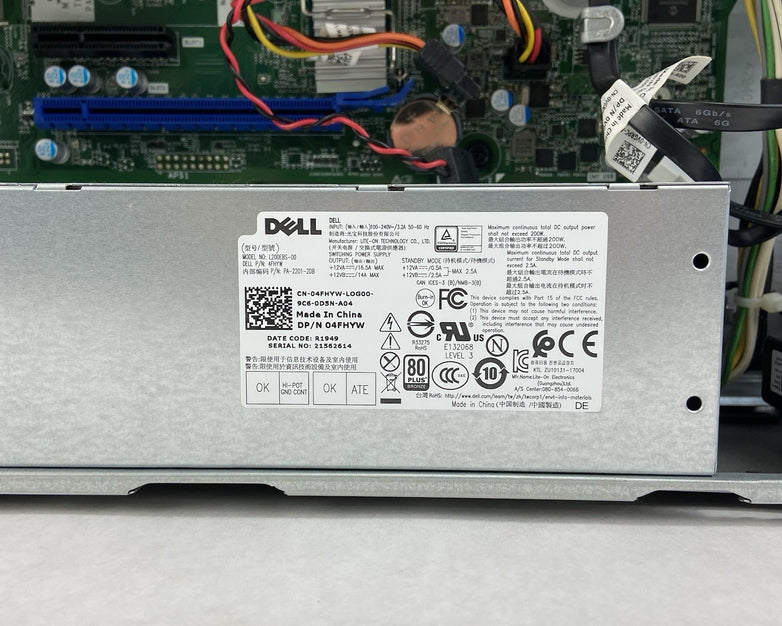 Dell Optiplex 7090 SFF Intel Core i5-10505 3.2GHz 8GB RAM No HDD No OS